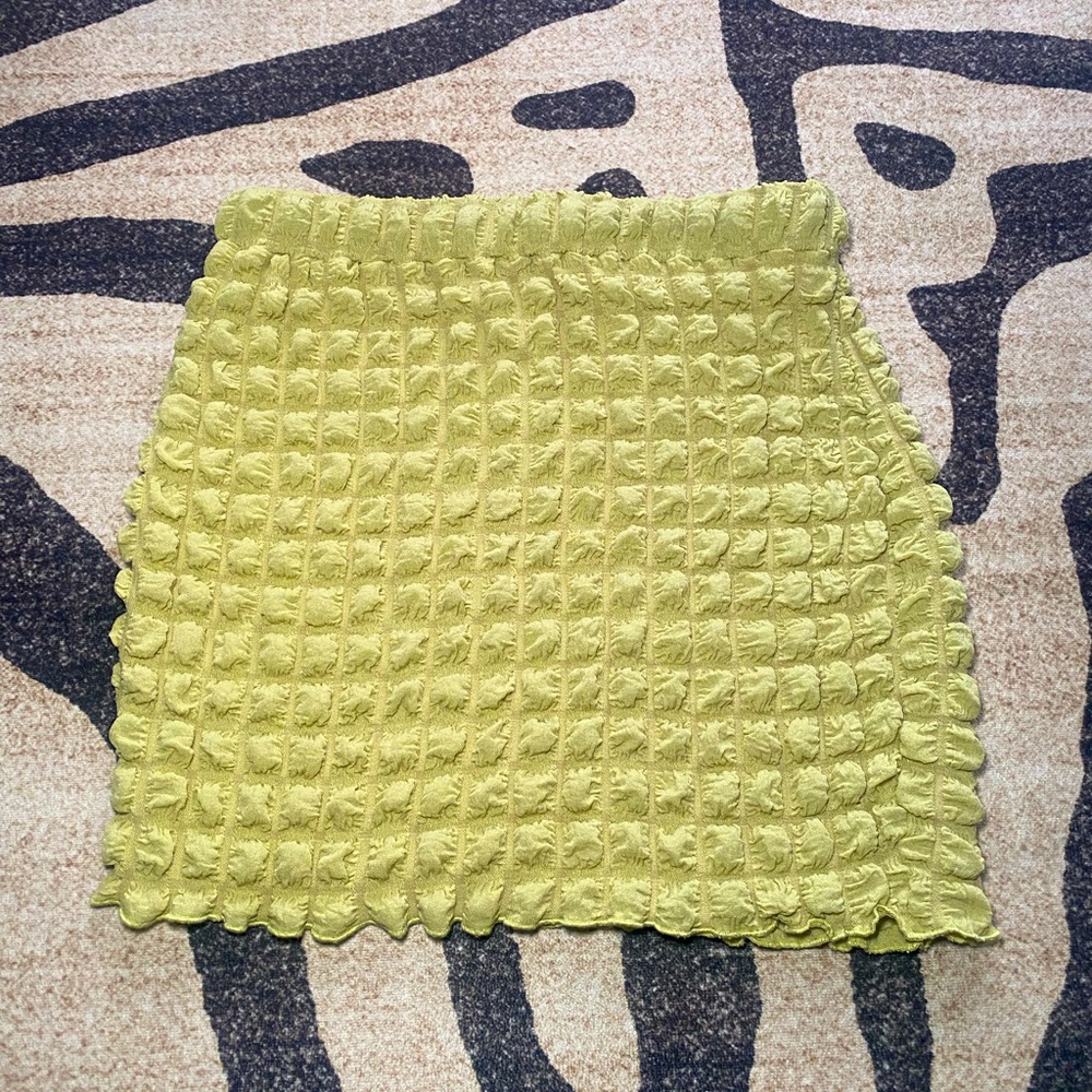 Cute Green Bubble Skirt